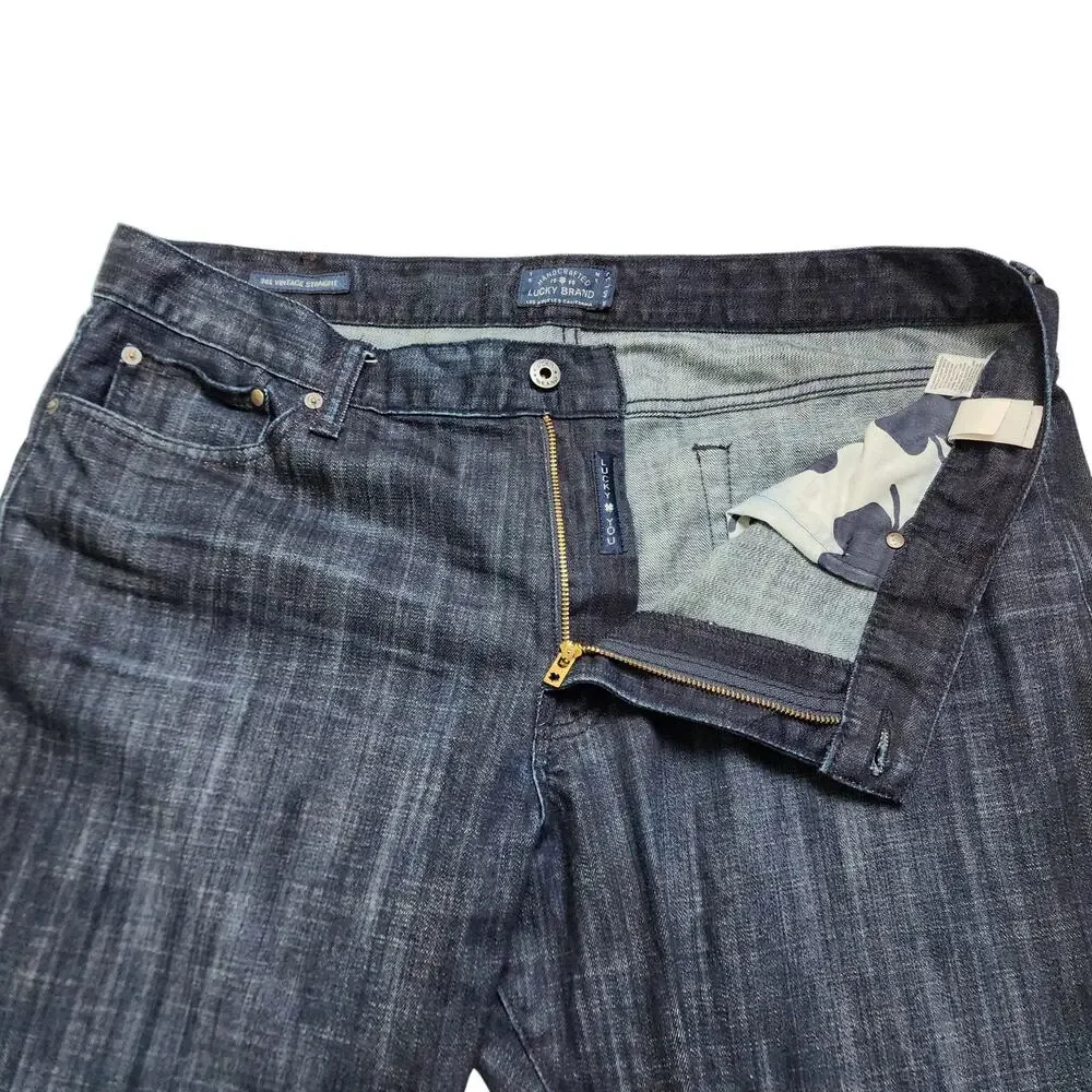 Lucky‎ Brand Mens 361 Vintage Straight Jean Size 40X30 Kings Cross Denim Wash